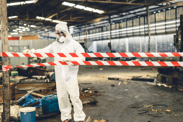 Professional Hoarding Cleanup technician working in Griswold, IA